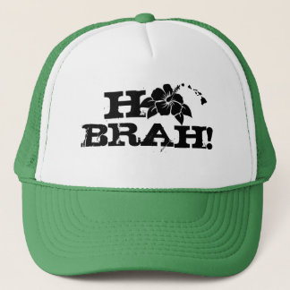 Casquette Ho Brah..., chapeau de camion-fleur
