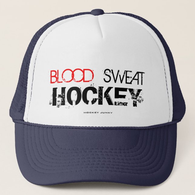 CASQUETTE HOCKEY DE SUEUR DE SANG (Devant)