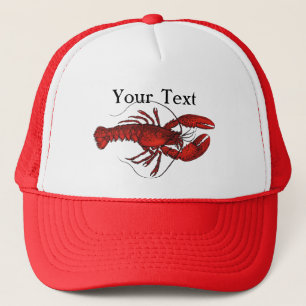 Casquette Homard rouge 3