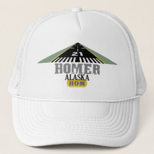 Casquette Homer Alaska - piste d'aéroport