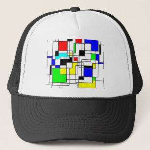 Casquette Hommage Random Carré À Mondrian