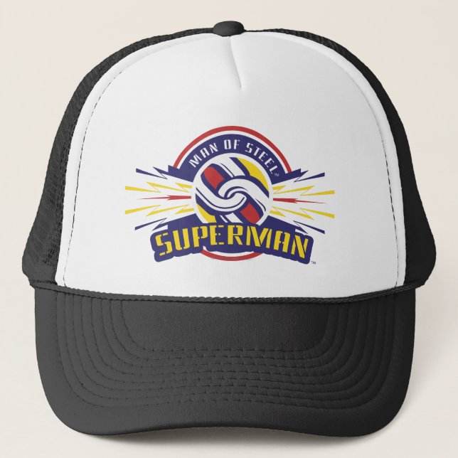 Casquette Homme d'acier - Superman (Devant)