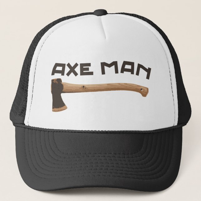 Casquette Homme de hache, dehors forestier (Devant)