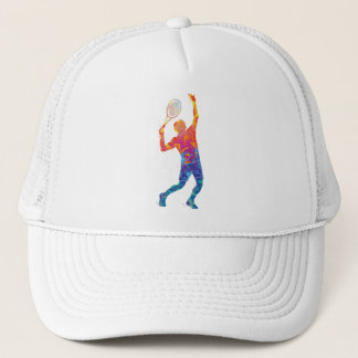 Casquette Homme de tennis Watercolor