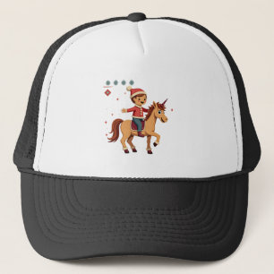 Casquette Homme en pain d'épices vintage chevauchant une lic
