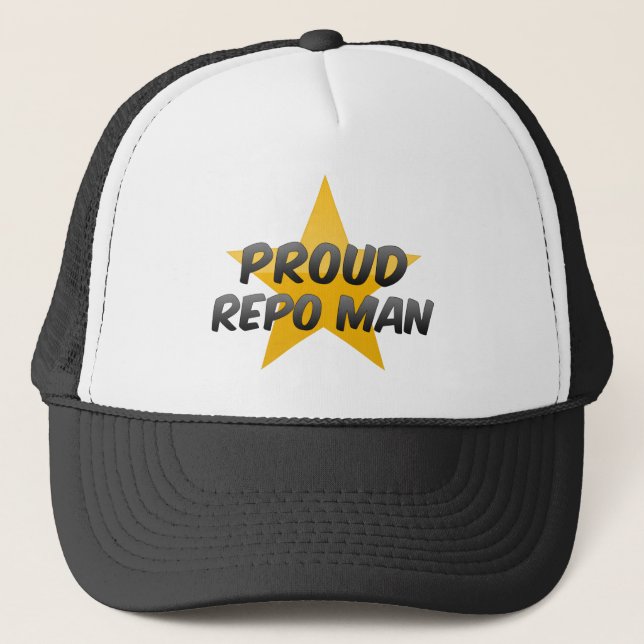 Casquette Homme fier de Repo (Devant)