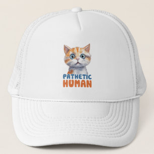 Casquette Homme pathétique - Design de chat Sarcastique