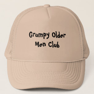 Casquette Hommes âgés grincheux