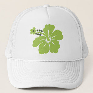 Casquette Honolua Hibiscus Tropical Trucker Chapeaux