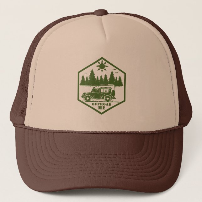 CASQUETTE HORS ROUTE MOI (Devant)