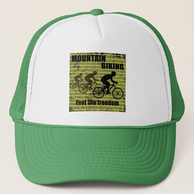 Casquette hors route VTT dire citation (Devant)