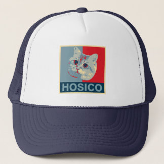 Casquette Hosico - Illustration rouge bleu
