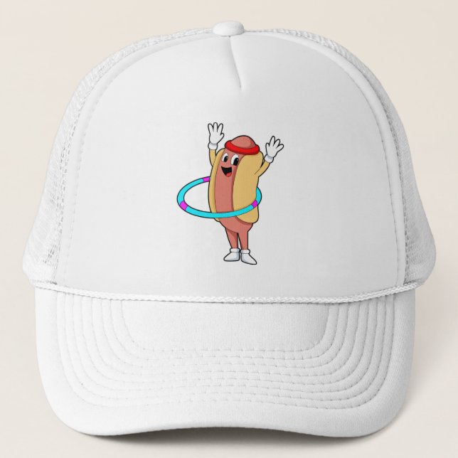 Casquette Hotdog at Fitness avec Flywheel (Devant)