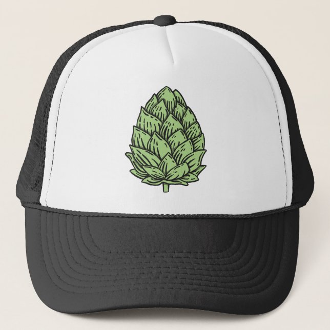 Casquette Houblon de bière (Devant)