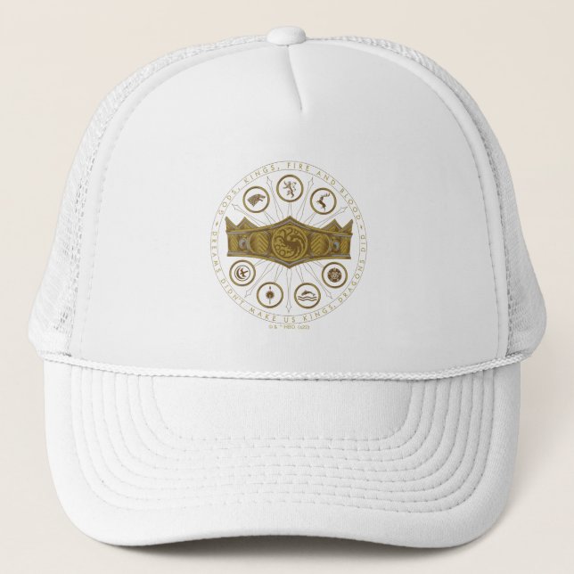 Casquette HOUSE of the Dragon | Seven Kingdoms Crown Graphic (Devant)
