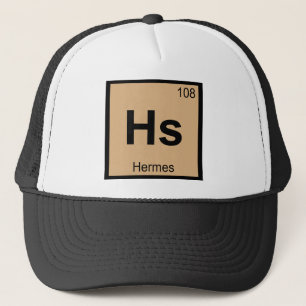 Casquette Hs - Hermès Symbole du tableau périodique de la ch