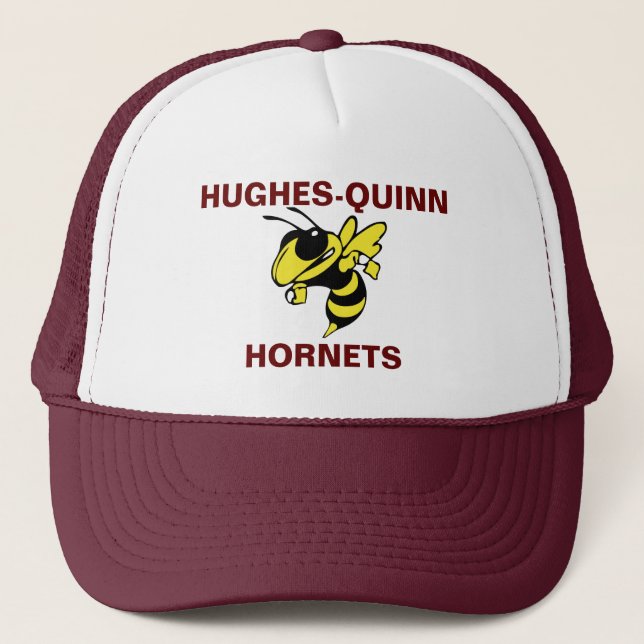 CASQUETTE HUGHES-QUINN HORNETS (Devant)