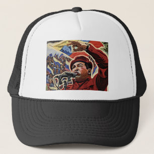 Casquette Hugo Chavez - Style de la révolution des dessins 
