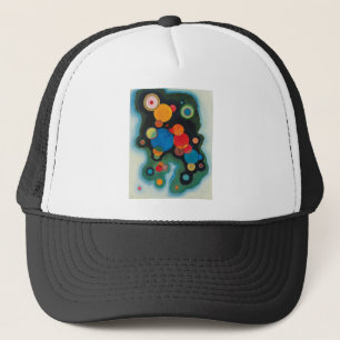 Casquette Huile Abstraite de Kandinsky Deepened Impulse sur 