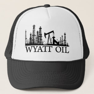 Casquette Huile de Wyatt/logo noir