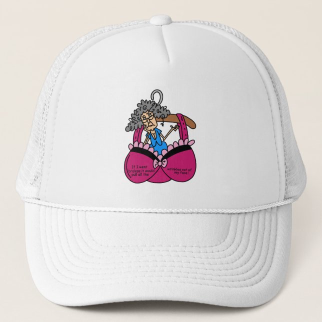 Casquette Humour Bras et Wrinkles (Devant)