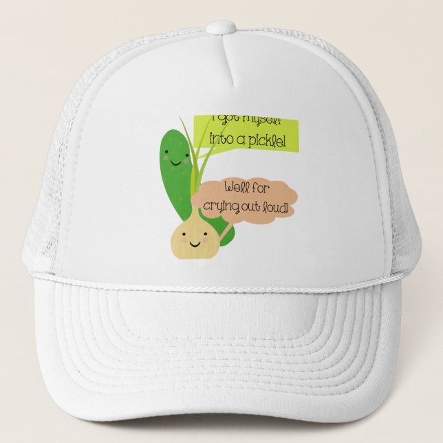 Casquette Humour de chiche et d'oignon (Devant)