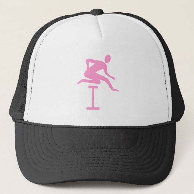 Casquette Hurdling - Rose (Devant)