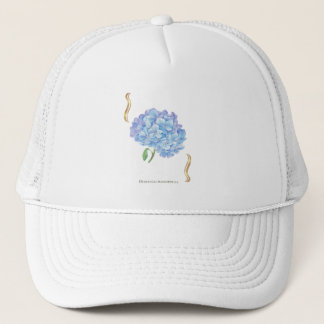 Casquette Hydrangea Bloom – Vintage Botanical Flower 