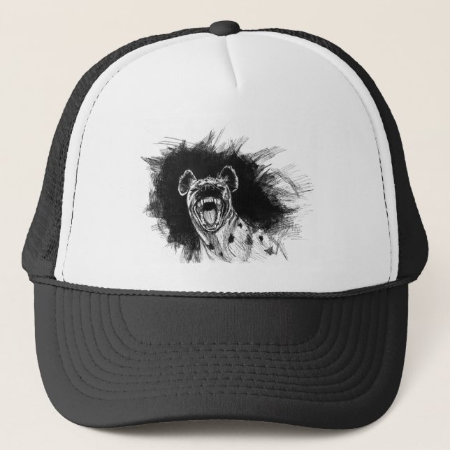 Casquette Hyène hysterique (Devant)