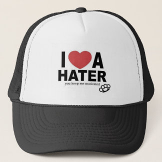 Casquette I <3 un HAINEUX, vous me gardez avez motivé