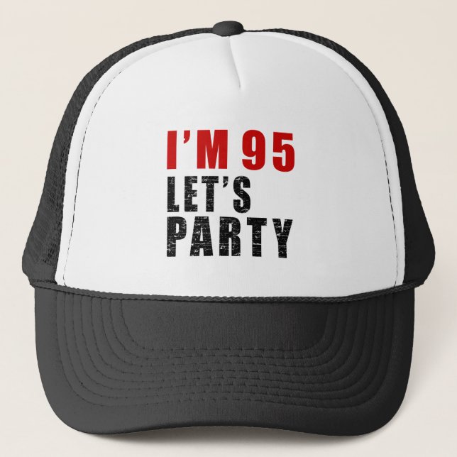 Casquette I A'm 95 Faisons la fête (Devant)