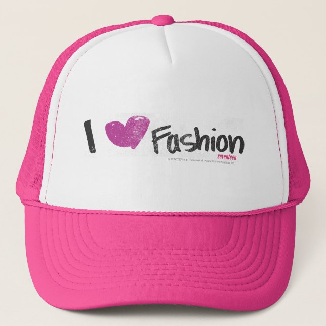 Casquette I Aqua de mode de coeur (Devant)