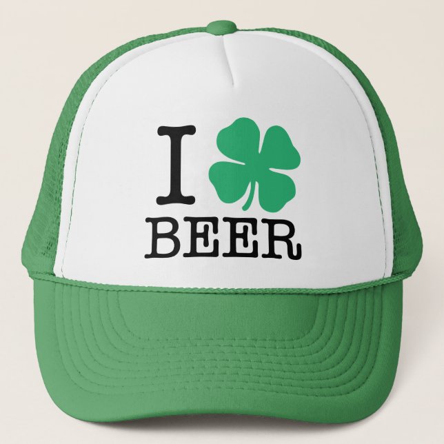 Casquette I bière de shamrock (Devant)