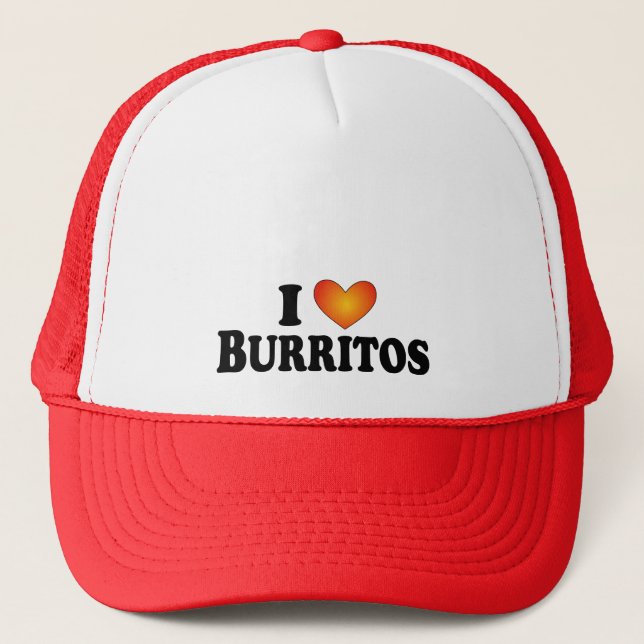 Casquette I Burritos (de coeur) - T-shirt diversifié de Lite (Devant)