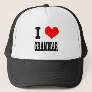CASQUETTE I COEUR (AMOUR) GRAMMAR