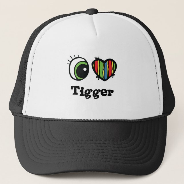 Casquette I Coeur (Amour) Tigger (Devant)