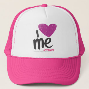 Casquette I coeur je pourpre
