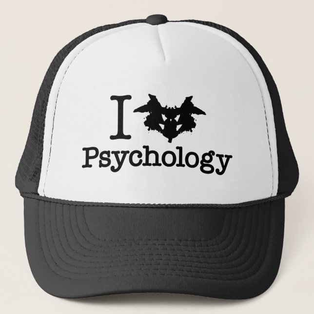 Casquette I Coeur (Rorschach Inkblot) Psychologie (Devant)