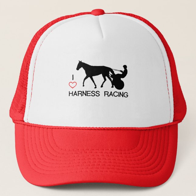 Casquette I course d'attelages de coeur (Devant)