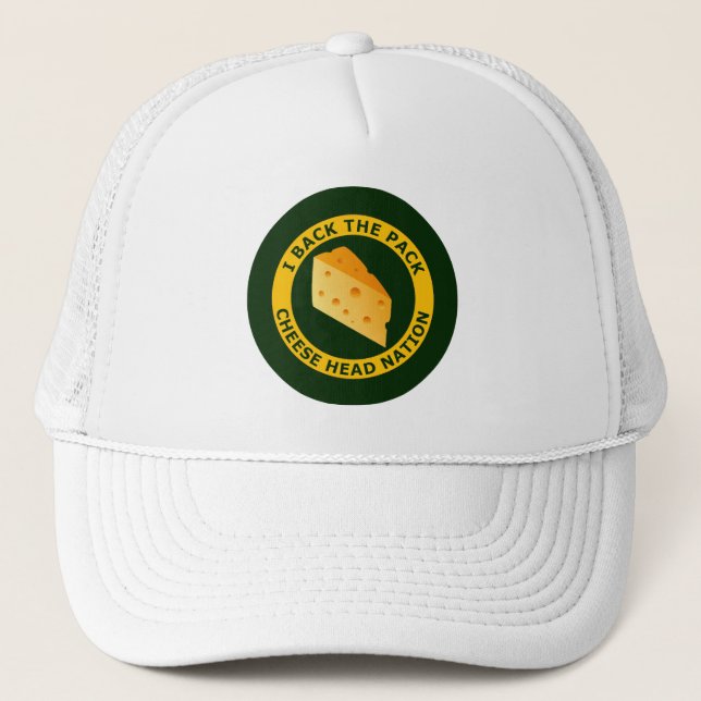 Casquette I dos le paquet - nation principale de fromage (Devant)