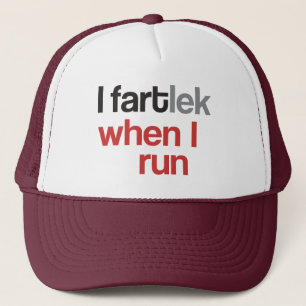 Casquette I FARTlek quand je cours © - Funny FARTlek