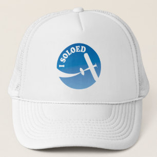 Casquette I graphique de Soloed et d'avion