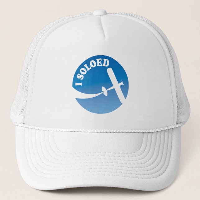 Casquette I graphique de Soloed et d'avion (Devant)