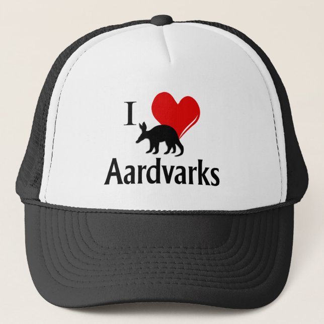 Casquette I Heart Aardvarks (Devant)
