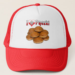Casquette I Heart Paczki Cuisine polonaise