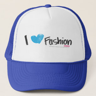 Casquette I jaune de mode de coeur