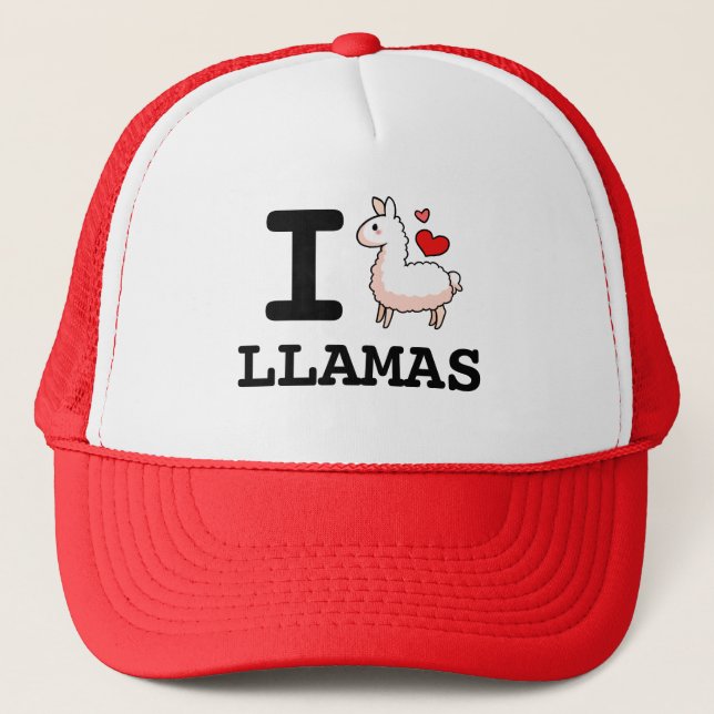 Casquette I lamas de lama (Devant)