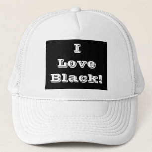Casquette I Love Black