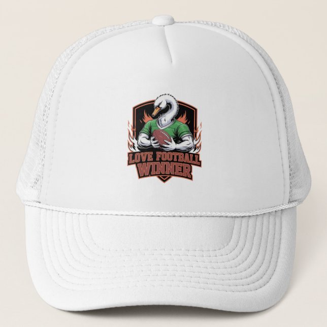 Casquette I love football  (Devant)