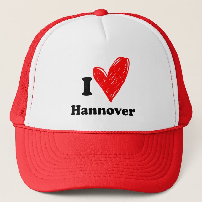 Casquette I Love Hanovre (Devant)